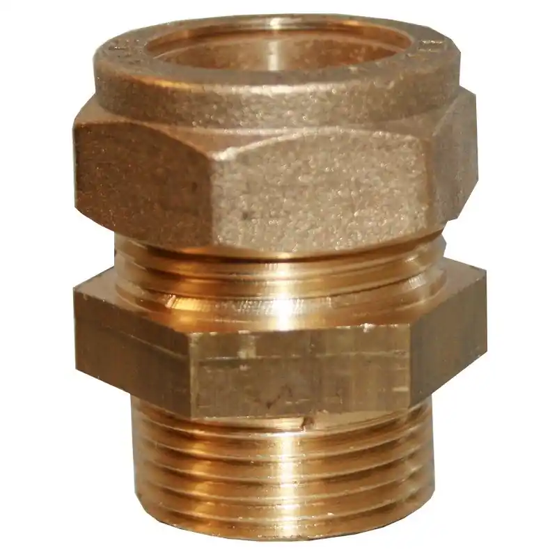 Billig Klämringskoppling Rak x utvändig gänga 10 mm x R15