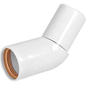 Faluplast Vinkel 40 mm x 45° 1-muff Rabatter