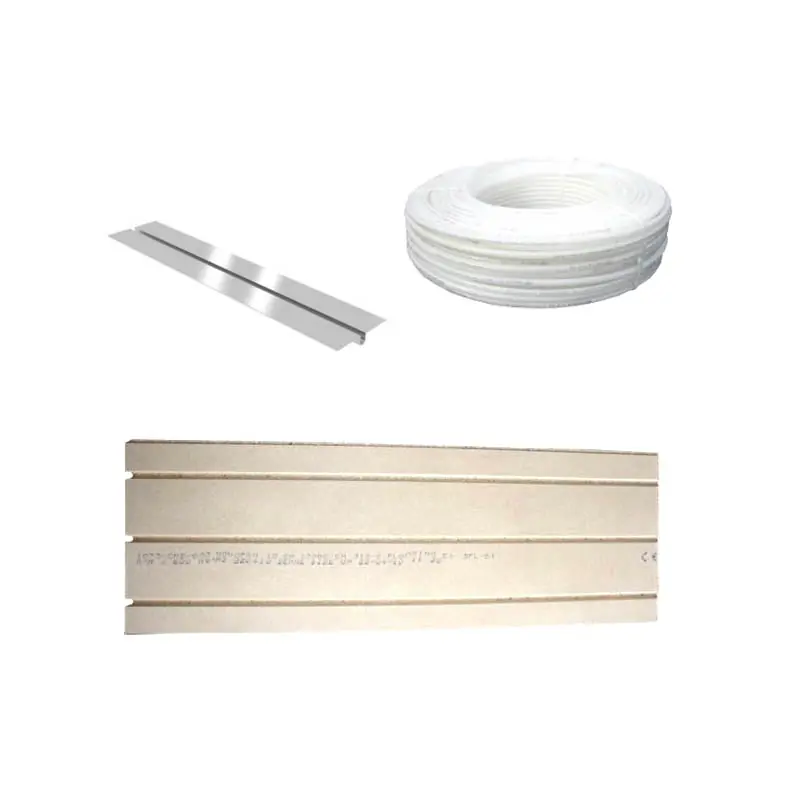 Billigare Golvvärmepaket spårade spånskivor 15 m² (17 mm)
