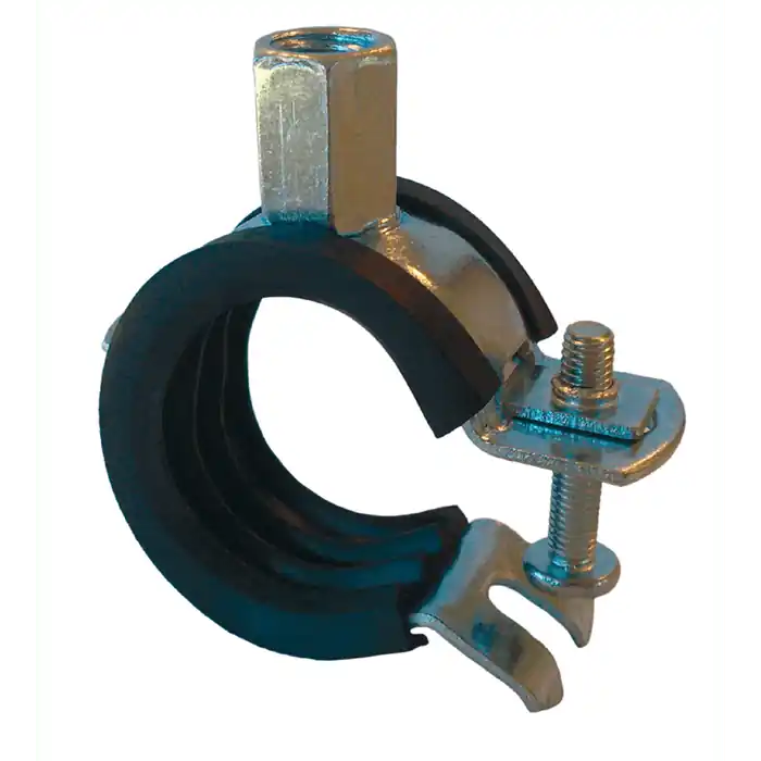ReTherm Kruge Gummiklädd rörklammer Pro Clamp Snap med M8/M10 1 skruv 10-12 mm Utförsäljning