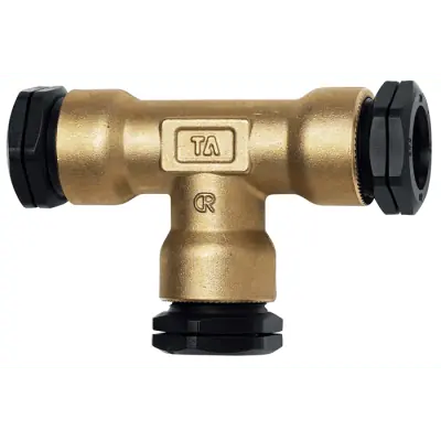 Expressleverans PRK TA 410 T-rörskoppling 40 mm x 40 mm x 40 mm