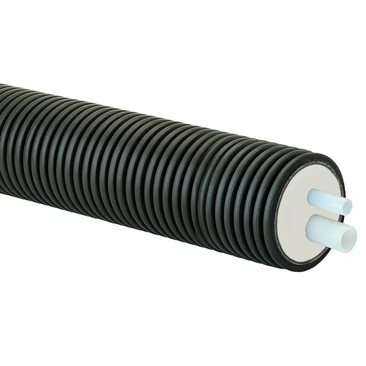 Lågt pris Rauheat kulvert, tappvatten, 2-vägs, 32x4,4+20x2,8-145 mm PN10