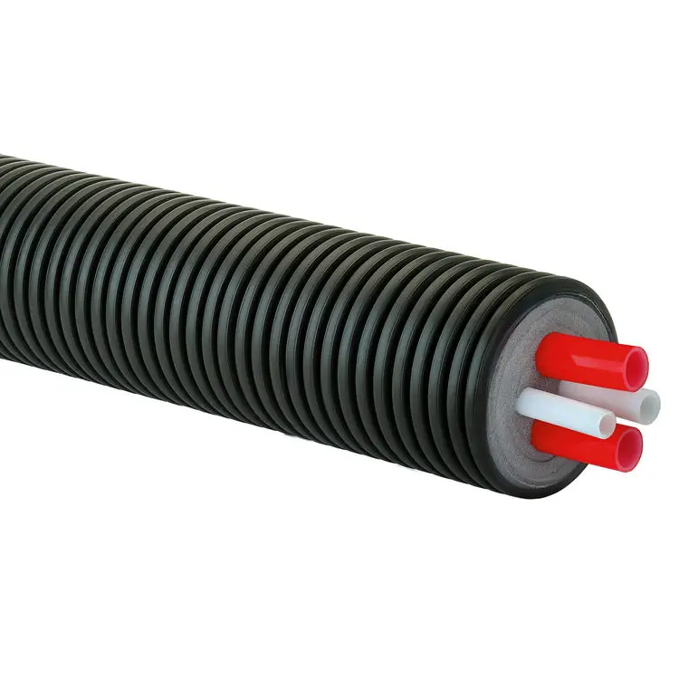 Populär Rauheat kulvert, värme+tappvatten, 4-vägs 25+25+25+20-145 mm PN6+PN10