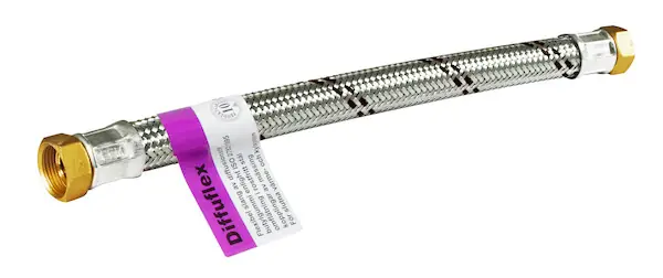 Beulco 6000 Diffuflex Anslutningsslang rak syreiffusionstät löpmutter-löpmutter R25 (400 mm) Begränsat erbjudande