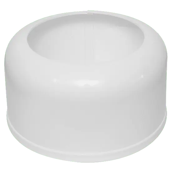 Extra rabatt Faluplast Golvhuv vit delbar 59000 höjd 90 mm hål 110 mm