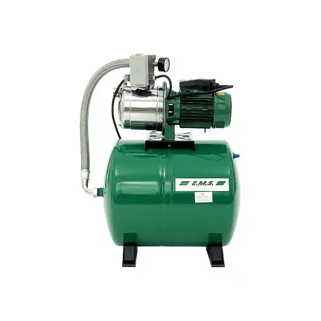 Billig E.M.S Tystgående Pumpautomat MPX 120 80 liter / minut med 60 liter hydropress (230V)