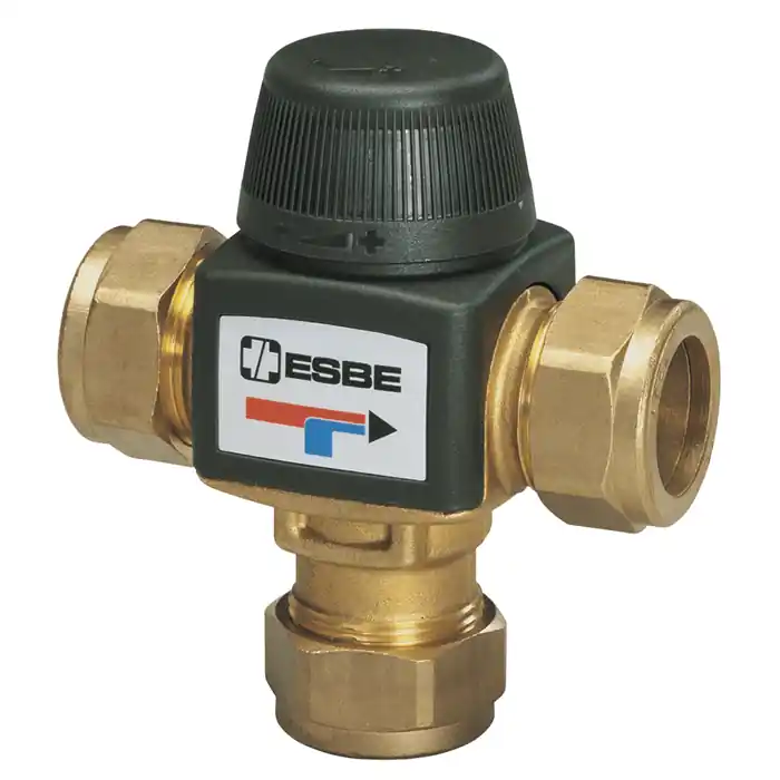 Begränsad tid ESBE Termostatisk Blandningsventil VTA313 35-60°C CPF15 DN20-1,2