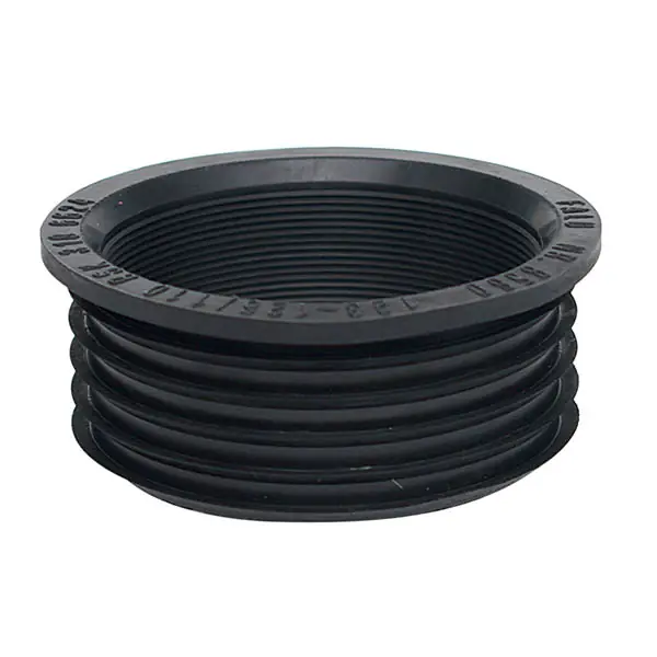Kundfavorit Faluplast Gumminippel Svart 123/110 mm