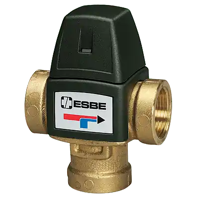 Begränsad tid ESBE Termostatisk blandningsventil VTA321 35-60°C 15-1,5 invändig gänga R15