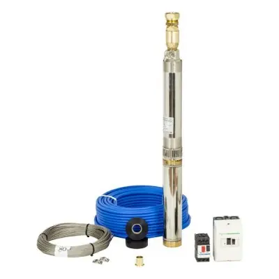 Populär EMTEK Djupbrunnspump grundpaket EQP 3" 45 liter/min 3x400V 20 meter