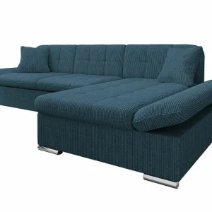 Säker betalning Lomux 3-sits Hörnbäddsoffa Dark blue - Möbler