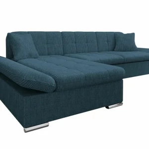 Lomux 3-sits Hörnbäddsoffa blue - Möbler Endast denna vecka