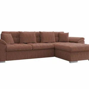 Camior 3-sits Hörnbäddsoffa Brown - Möbler Rabatter