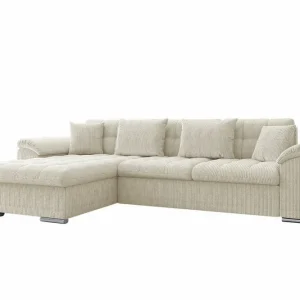 Sista chansen Camior 3-sits Hörnbäddsoffa Beige/Light beige - Möbler