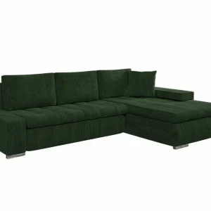 Cerys 3-sits Hörnbäddsoffa Green - Möbler Populärt val