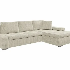 Cerys 3-sits Hörnbäddsoffa beige - Möbler Fynd