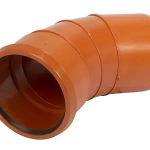 Pipelife Markböj 45° PP 1 muff 250 mm Kampanj