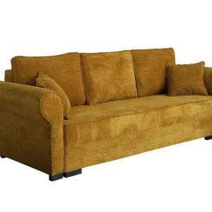 Fynd Denegal 3-sits Bäddsoffa Mustard yellow - Möbler