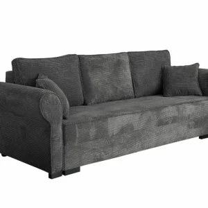Denegal 3-sits Bäddsoffa Dark grey - Möbler Endast idag