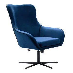 Beställ idag Laytown Fåtölj Dark Blue/Black - Möbler