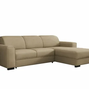 Denegal 3-sits Hörnbäddsoffa beige - Möbler Handla nu