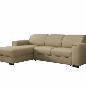 Begränsat antal Denegal 3-sits Hörnbäddsoffa beige - Möbler