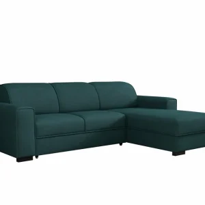Begränsat antal Denegal 3-sits Hörnbäddsoffa Dark Green/Blue - Möbler