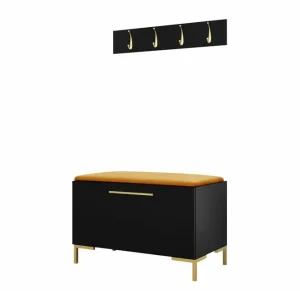 Billig Dunvegan Hallmöbelset 84x44 cm Black - Möbler