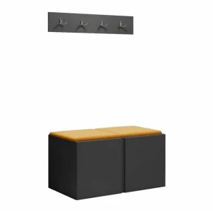 Extra rabatt Dunvegan Highboard Graphite - Förvaring