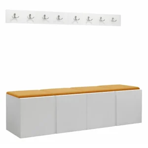Dunvegan Highboard White - Förvaring Outlet