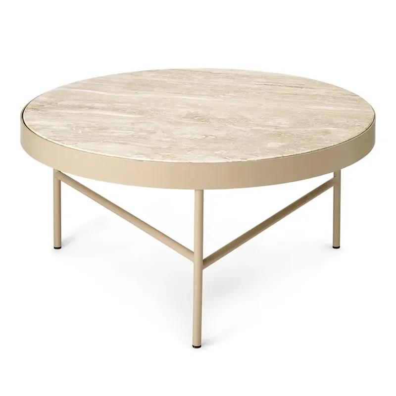 Beställ nu Travertine Soffbord - Cashmere
