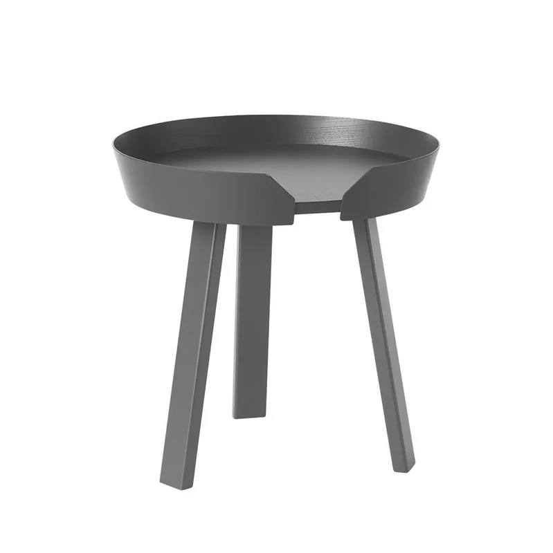 Around Soffbord Ø45 cm- Anthracite Populärt val
