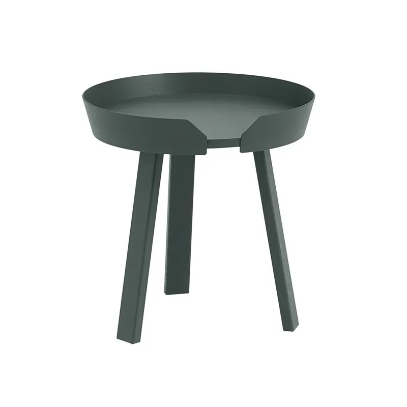 Around Soffbord Ø45 cm- Dark Green Fynd