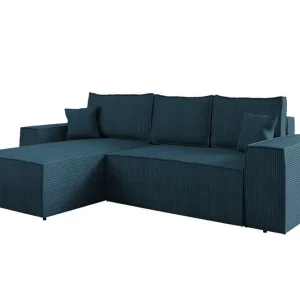 Lägg i varukorgen Knocklong 3-sits Hörnbäddsoffa blue - Möbler