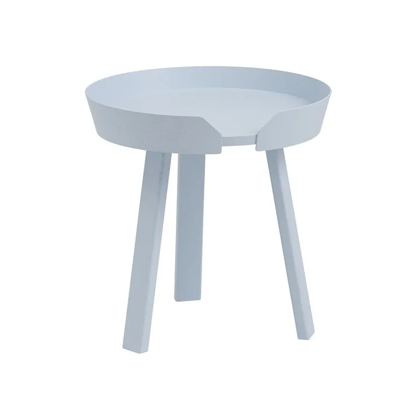 Around Soffbord Ø45 cm- Light Blue Fri frakt