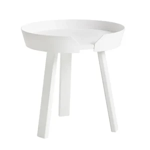 Around Soffbord Ø45 cm- White Rabatt