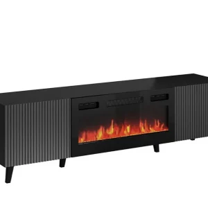 Begränsat antal Scandinavian Choice Strontian Tv-skåp 181 cm Scandinavian Choice Anthracite - Möbler