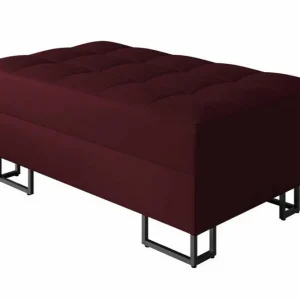 Fynd Kintore Fotpall 67 cm Wine red - Möbler