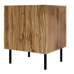 Extra rabatt Scandinavian Choice Strontian Sängbord 44 cm Scandinavian Choice Black - Möbler
