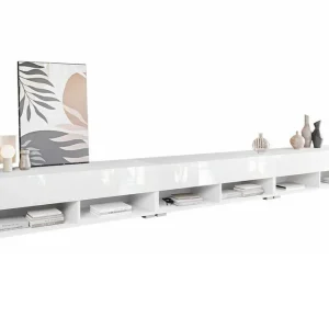 Galbally Tv-skåp 300 cm White - Möbler Extra rabatt