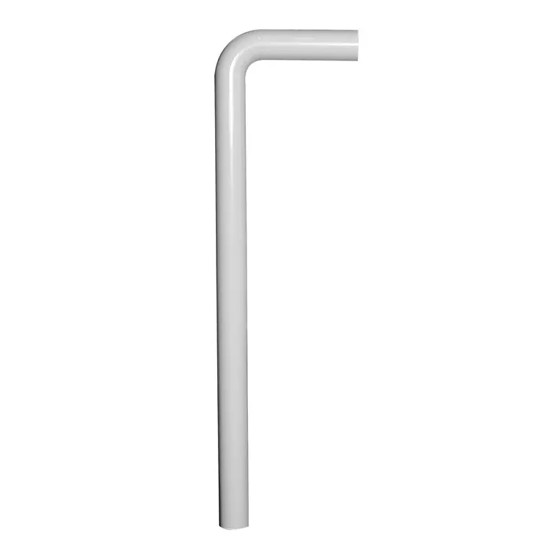 Faluplast avloppssrör vit 90° 160x 620 mm 40 mm Sista chansen