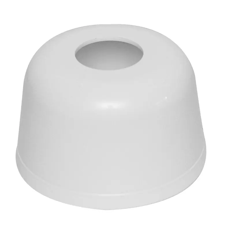 Beställ idag Faluplast Vägghuv vit 58200 höjd 45 mm hål 40 mm