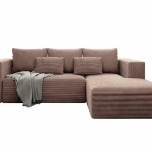Listowel 3-sits Hörnbäddsoffa Brown - Möbler Billig