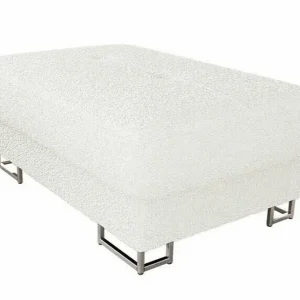Reginia Fotpall 67 cm White - Möbler Sista chansen