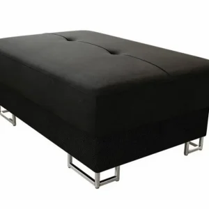 Reginia Fotpall 67 cm Black - Möbler Erbjudande