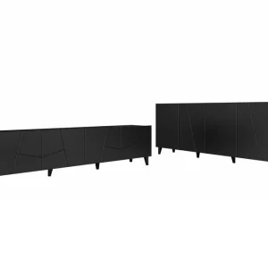 Erbjudande Scandinavian Choice Strontian Möbelset För Vardagsrum Scandinavian Choice Black - Förvaring