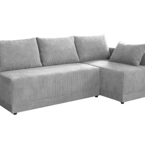 Begränsat antal Denegal 3-sits Hörnbäddsoffa Light grey/Dark grey - Möbler