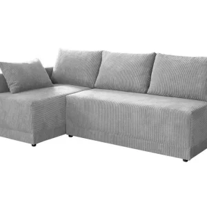 Beställ nu Denegal 3-sits Hörnbäddsoffa Ljusgrå - Möbler