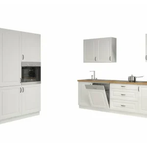 Templemore Möbelset För Kök & Matplats White/Wood - Möbler I lager