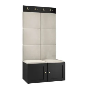 Outlet Dunvegan Highboard Black - Förvaring